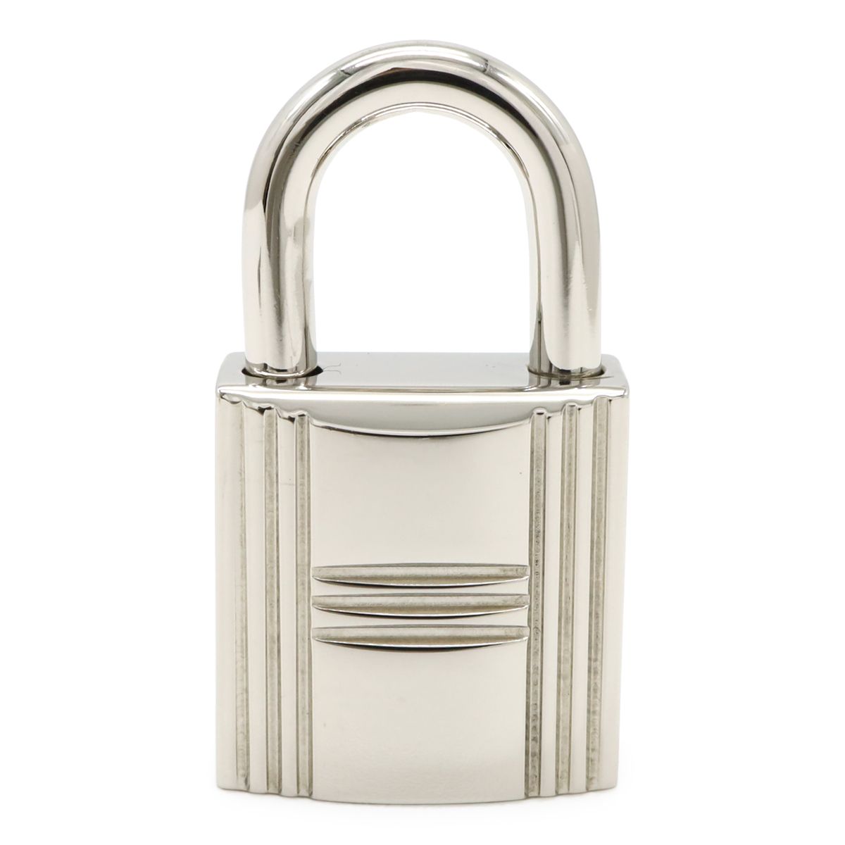 HERMES エルメス カデナ パドロック 南京錠 No.120 鍵 カギ キー付き