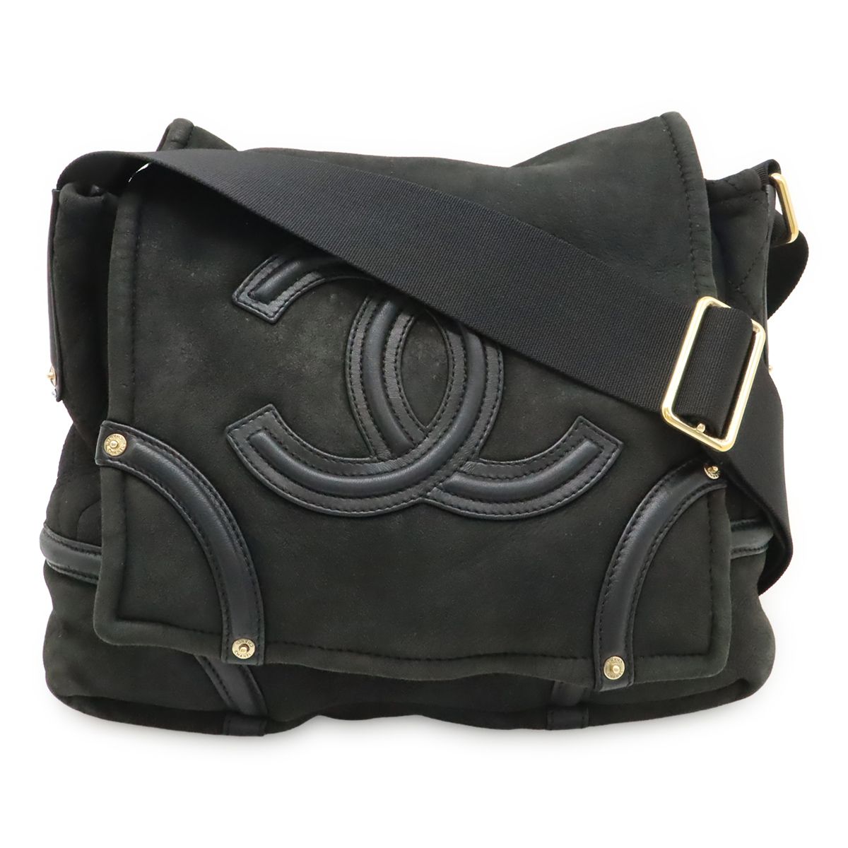 CHANEL シャネル ココマーク ショルダーバッグ メッセンジャーバッグ 