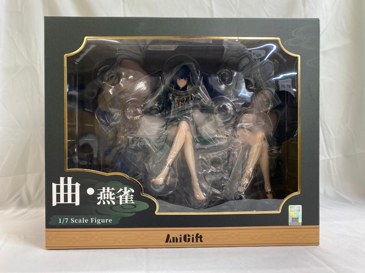 【未開封品】曲・燕雀 「パニシング：グレイレイヴン」 1/7 塗装済完成品 特典】パニシング：グレイレイヴン 曲・燕雀 1/7 完成品フィギュア