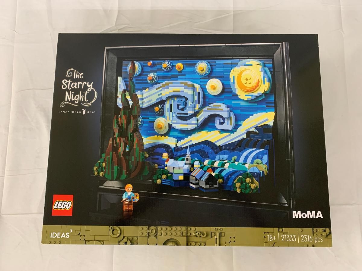 未開封】LEGO ゴッホ 『星月夜』 「レゴ アイデア」 21333 - メルカリ