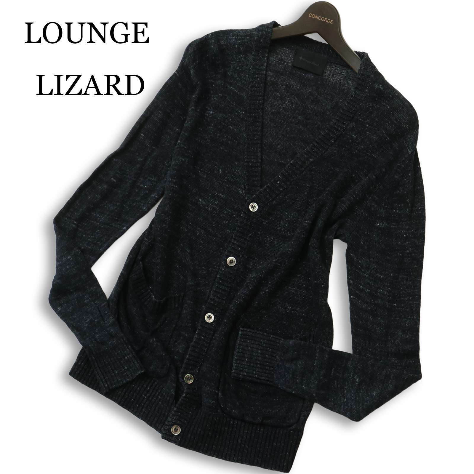 LOUNGE LIZARD ラウンジリザード 春夏☆ 麻 リネン100％ メランジ 