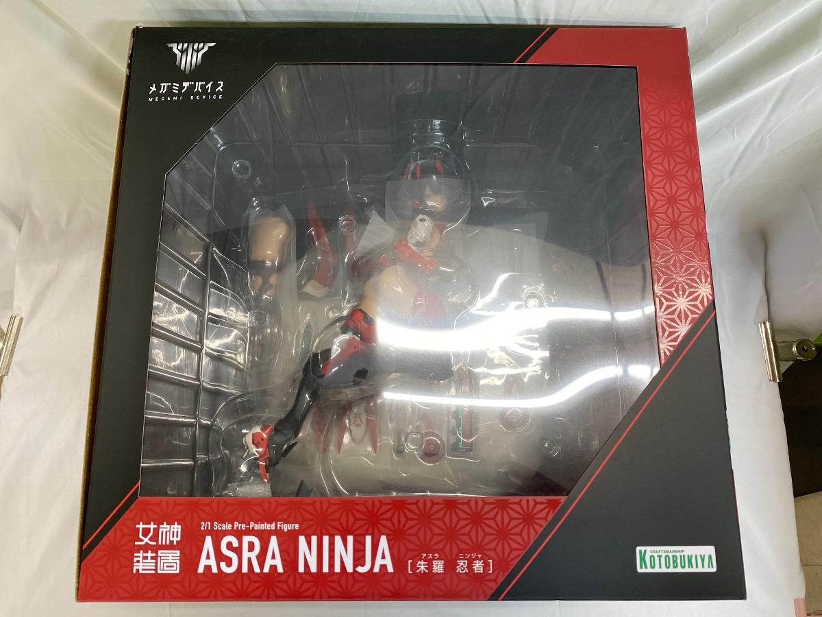 朱羅 忍者 「メガミデバイス」 2/1 PVC塗装済み完成品 ♪朱羅 忍者 2/1 PVC塗装済み完成品 メガミデバイス□＊同梱不可