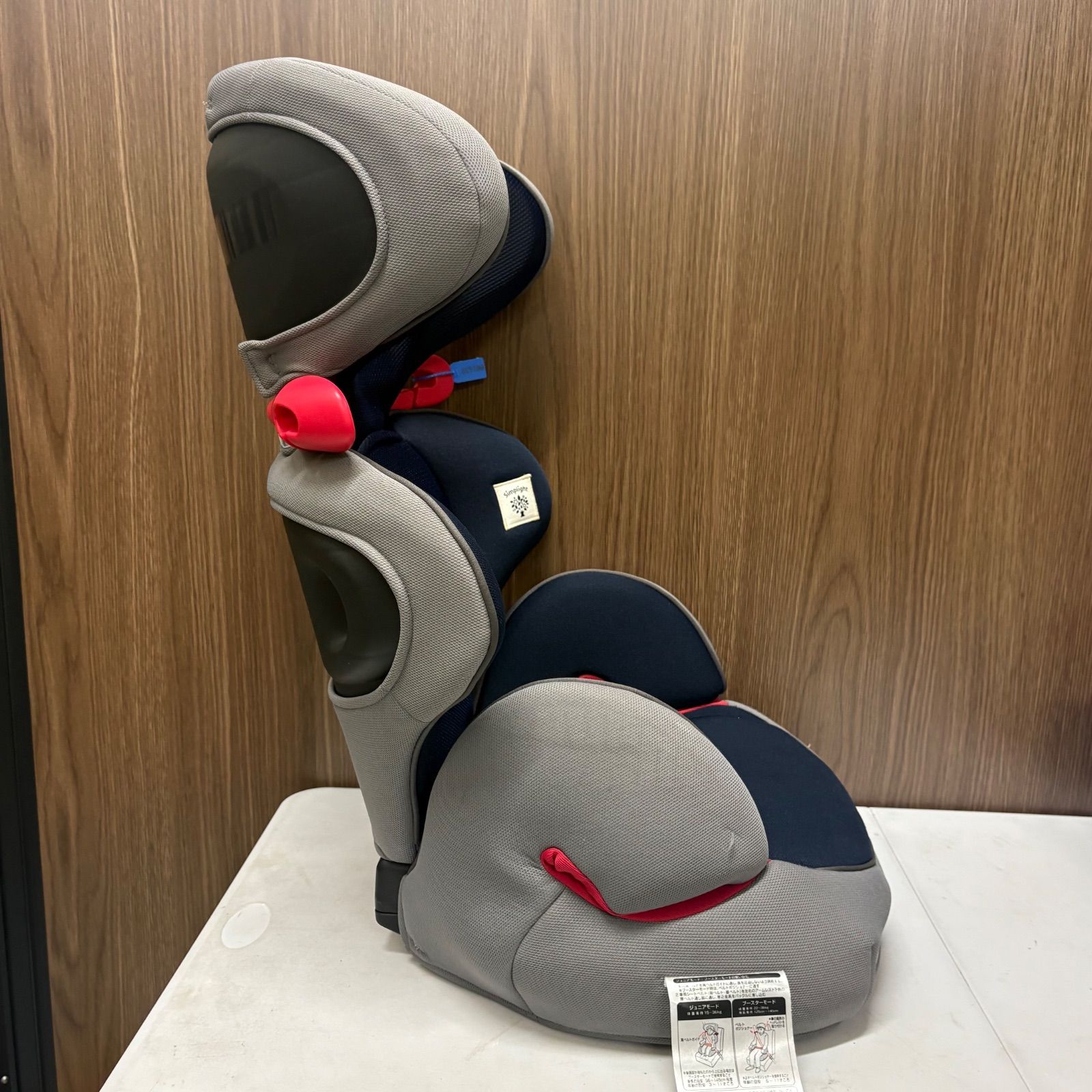 【美品】　ジュニアシート　ジョイキッズ　ムーバー　メッシュ　シンプライト⭐︎ COMBI ジュニアシート ジョイキッズ ムーバー メッシュ シンプライト