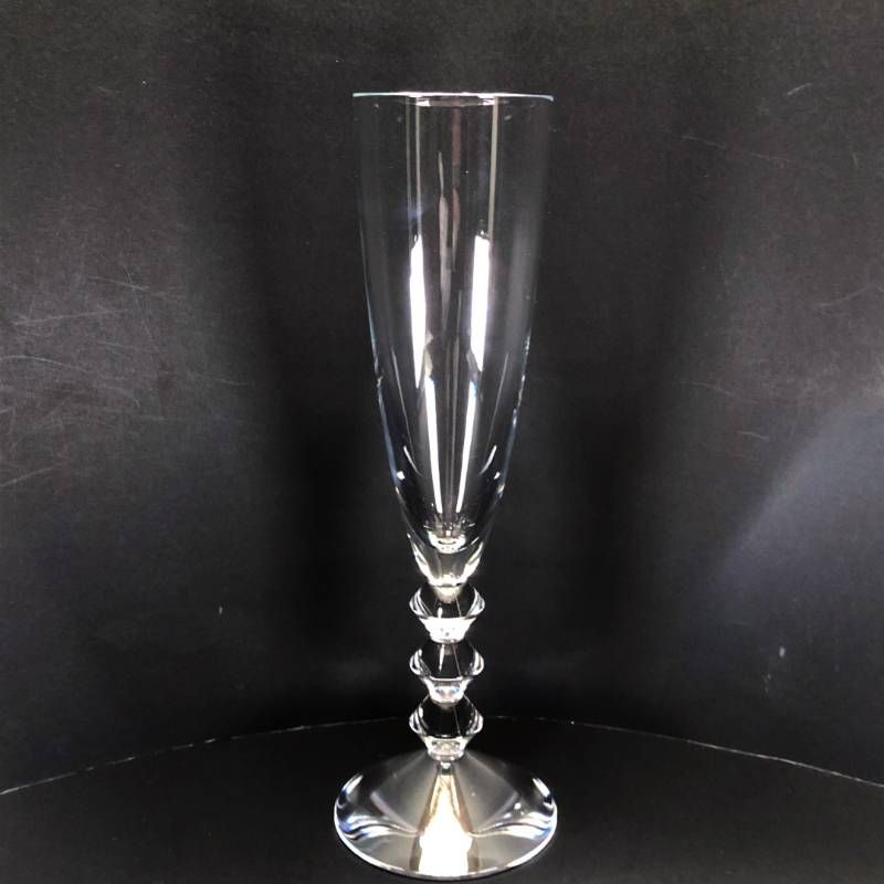 美品】Baccarat バカラ／ベガ シャンパンフルート／クリスタルグラス