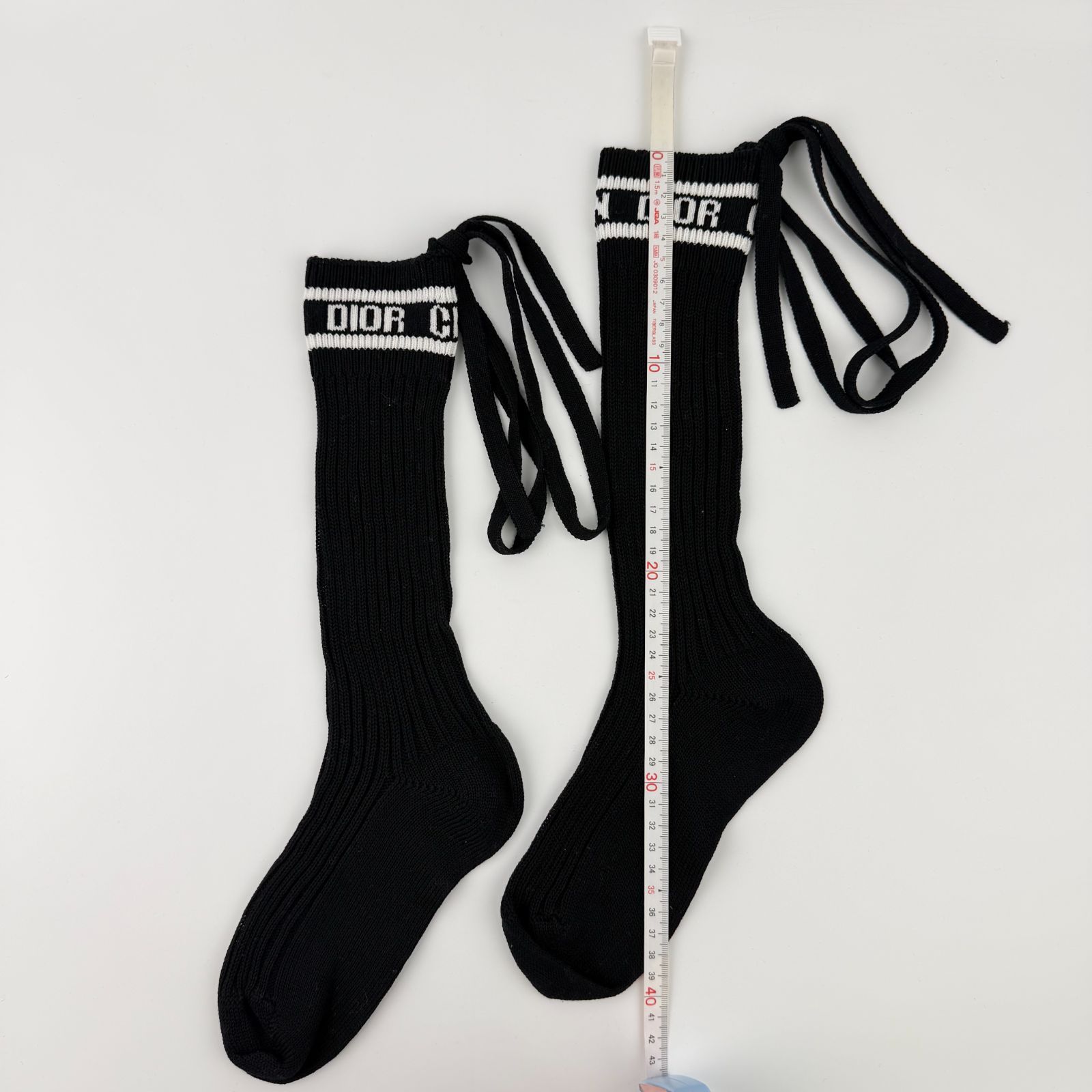 【中古】Christian Dior クリスチャンディオール 靴下 ソックス ブラック ヴィンテージ レディース【中古美品】HIBUOCHI VINTAGE hboc260416a06