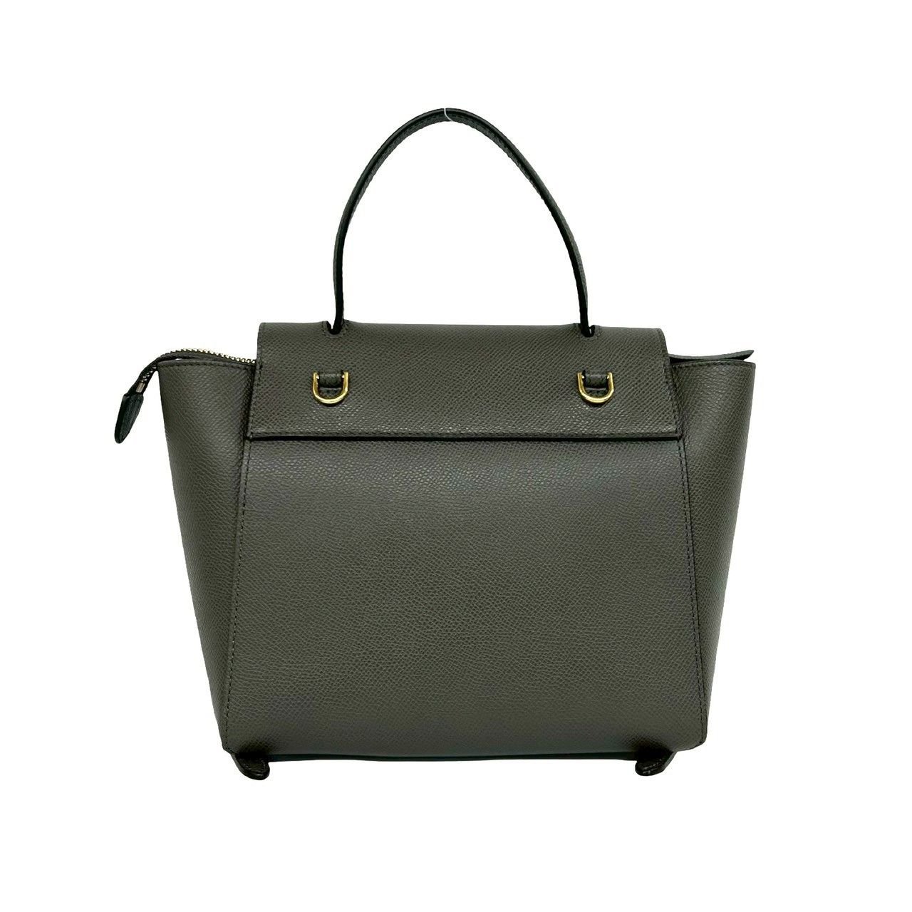 ほぼ未使用 袋付き CELINE セリーヌ ベルトバッグ ナノ レザー 本革 