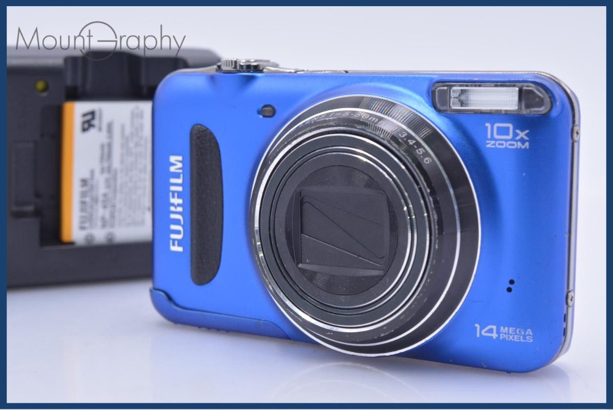 富士フイルム FUJIFILM FinePix T300 10x バッテリー、充電器付属 同梱無料 #yk7925