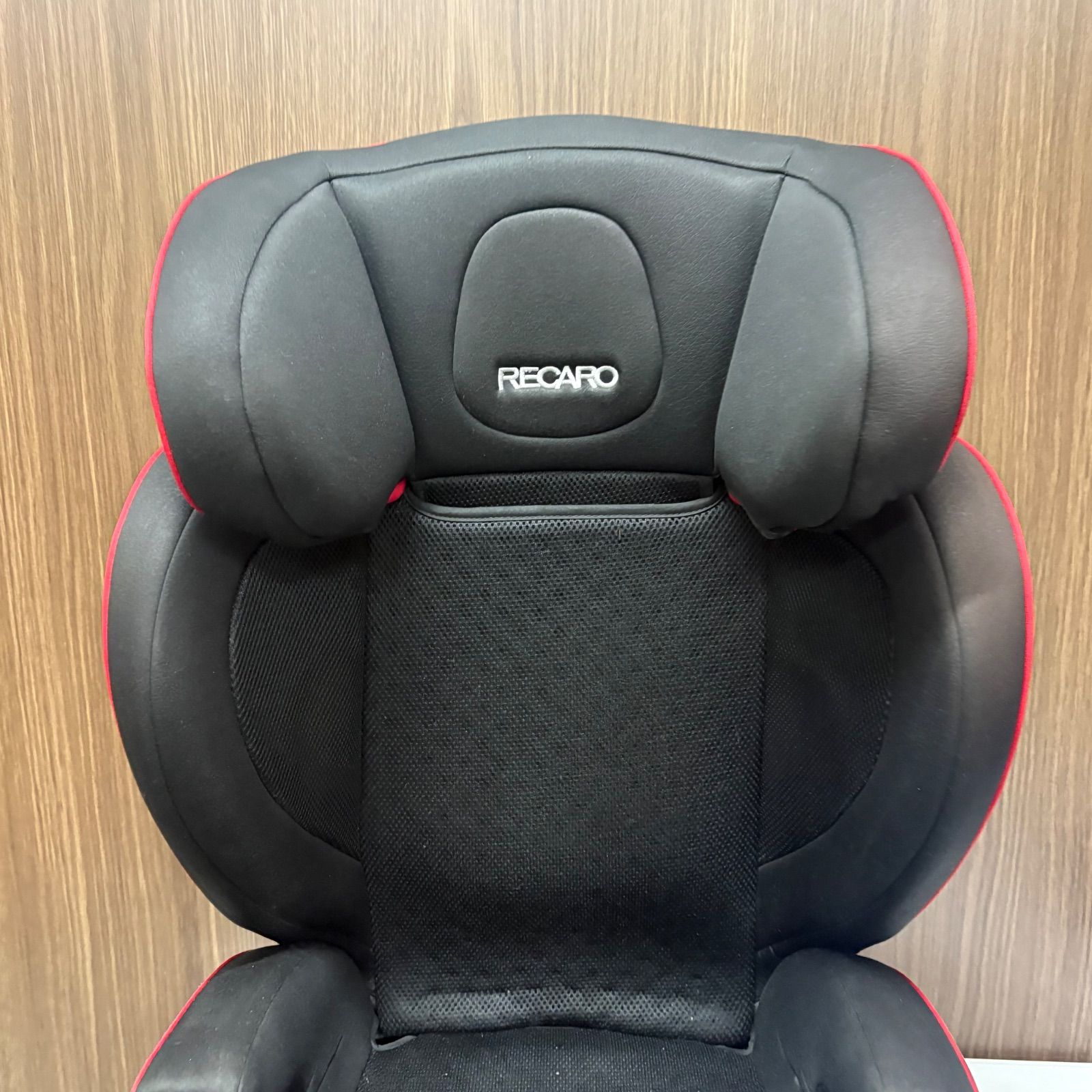 RECARO ジュニアシート ブラック/レッド Start J3 ホルダー付き - メルカリ