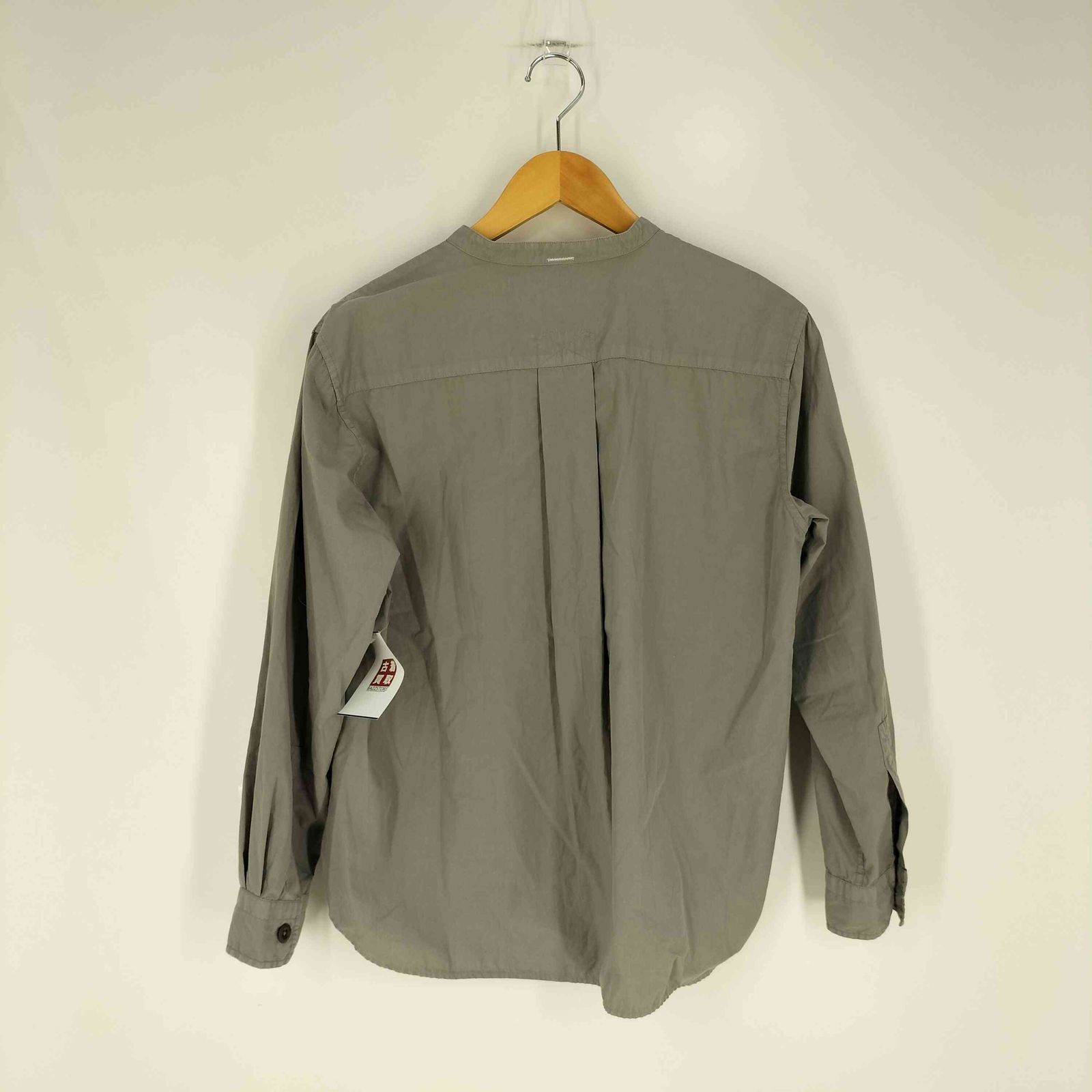 エムエイチエル MHL. 24SS ボックス バンドカラーシャツ レディース