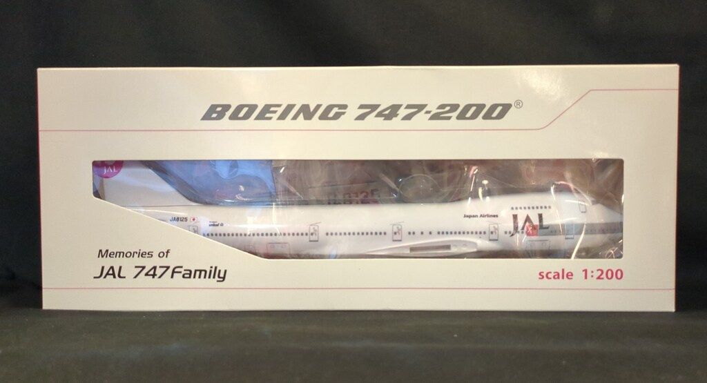 JALUX 1/200 B747-200 日本航空 ありがとうジャンボ JALUX ありがとうジャンボ BOEING 747-200 - メルカリ