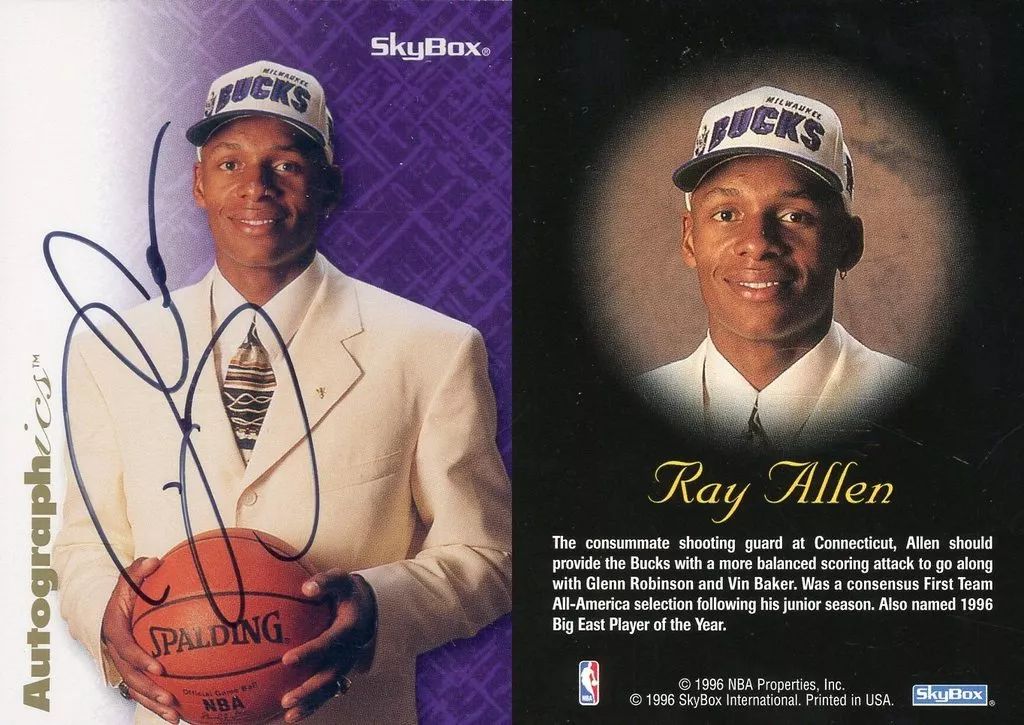 【中古】スポーツ RAY ALLEN(直筆サイン入り)