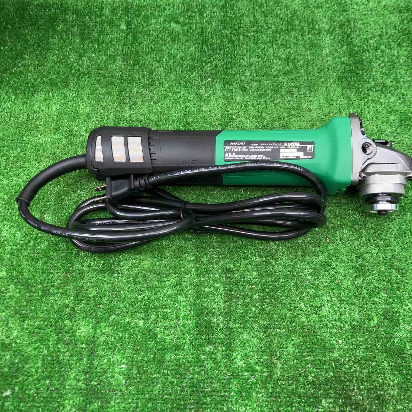 【未使用品】☆ハイコーキ(HIKOKI ※旧:日立工機) 100mm電子ディスクグラインダ G10VE2◇アクトツール富山店◇SC