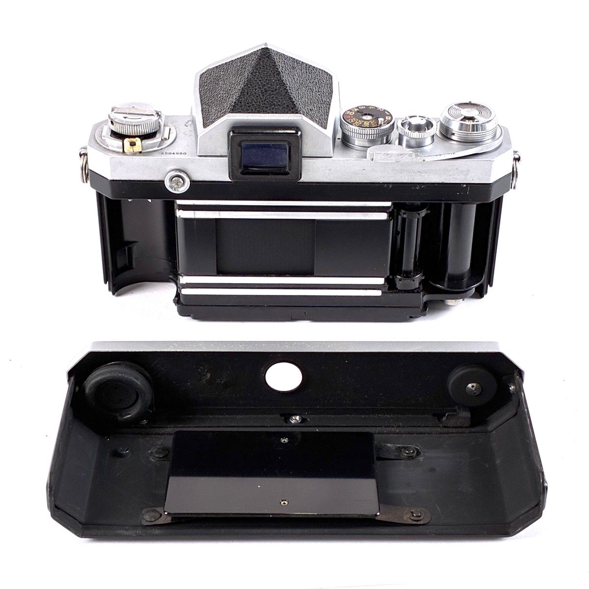 ニコン Nikon F アイレベル シルバー ボディ フィルム マニュアル