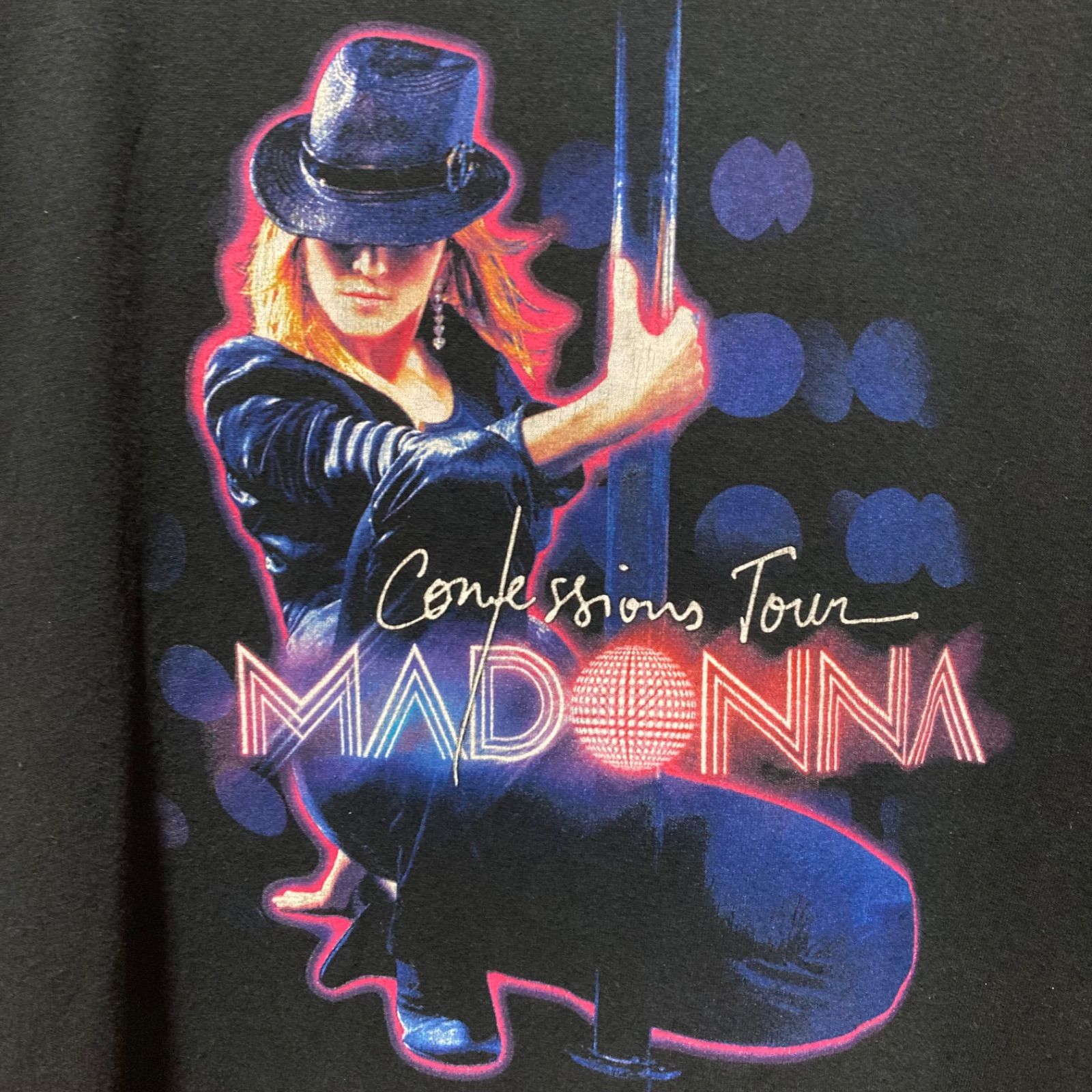 Madonna Confessions Tour Tシャツ L 00s マドンナ 2006 Tour 00s 