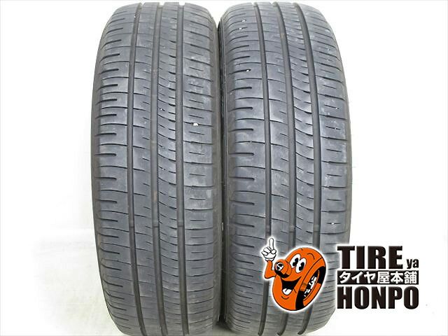 【中古 夏用】 205/60R16 92H 2本セット ダンロップ エナセーブEC204 サマータイヤ