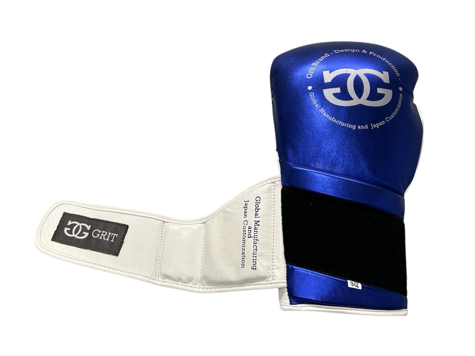 GRIT BOXING GLOVE LLIC LEATHER BULE