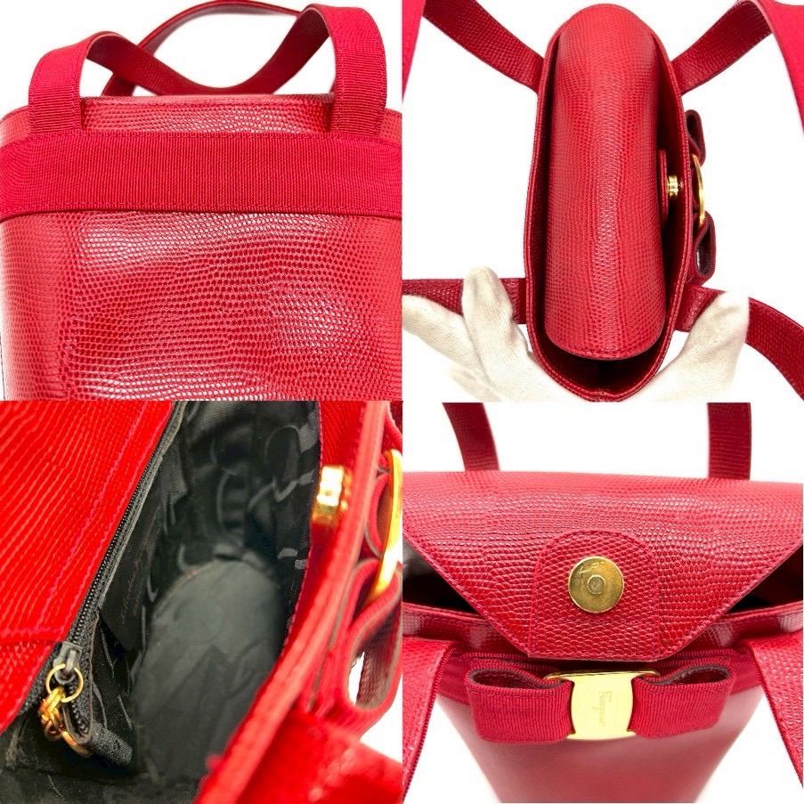 Salvatore Ferragamo サルヴァトーレフェラガモ ハンドバッグ ヴァラ