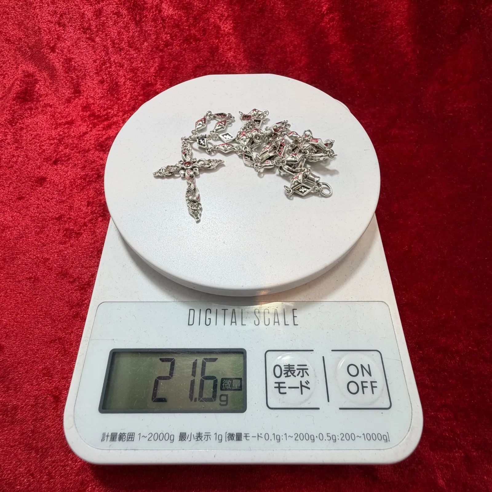 マスカレード　Loree Rodkin BOX（合計21点） 美品 ネックレスクロスデザイン 50cmx21.6g ローリーロドキン/Loree