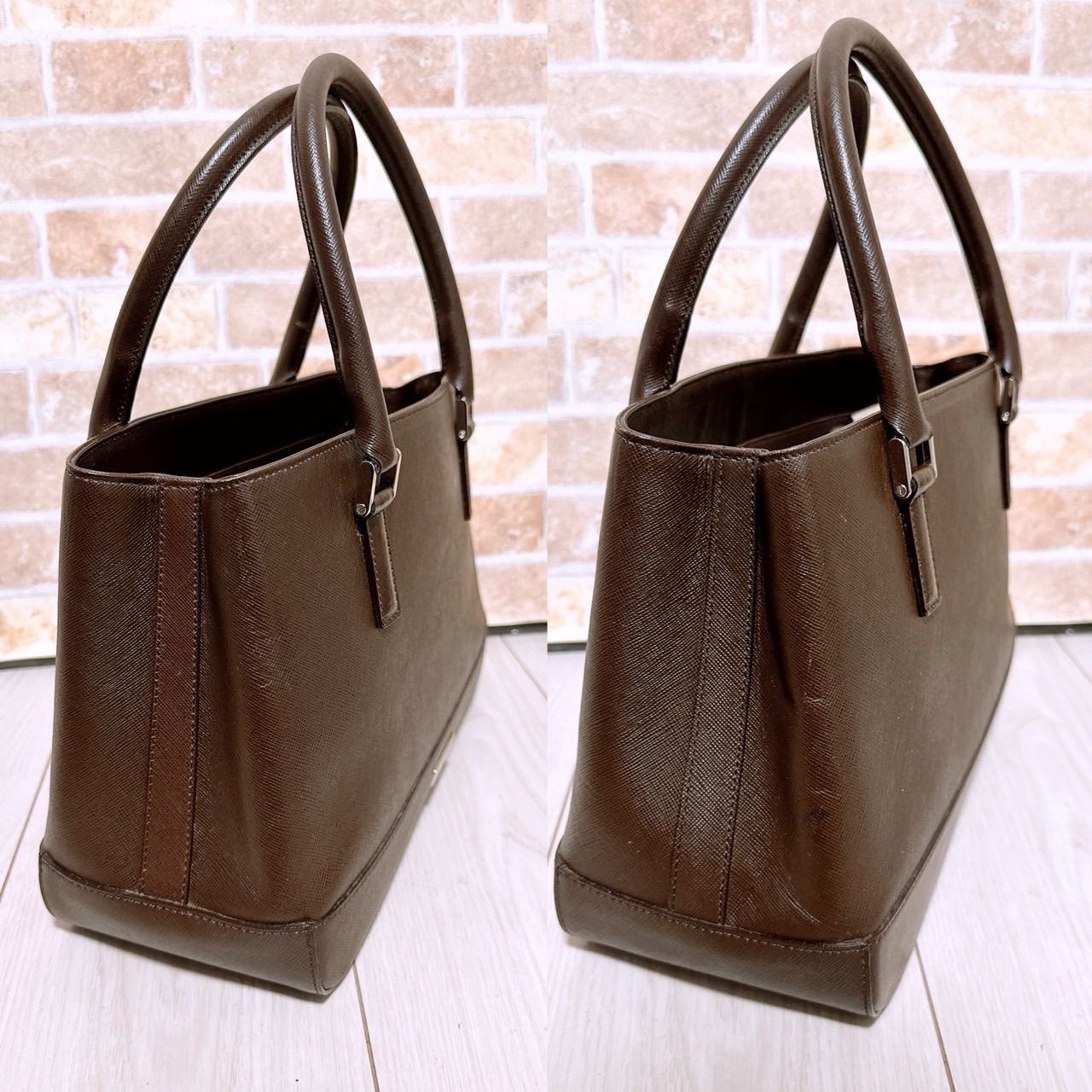 美品)Burberry(バーバリー)トートバッグ レザー - メルカリ