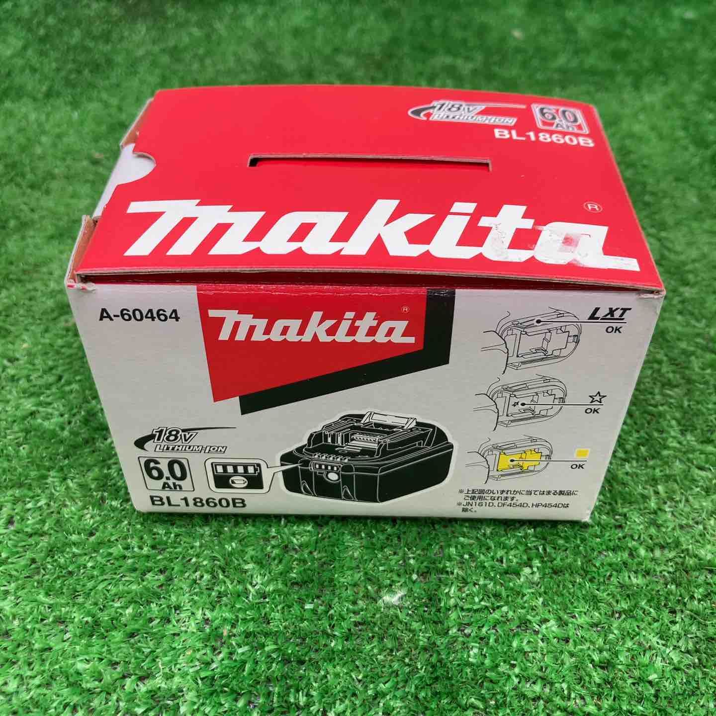 【未使用品】◇マキタ(makita) リチウムイオンバッテリー 18V/6.0Ah BL1860B◇アクトツール富山店◇レジ