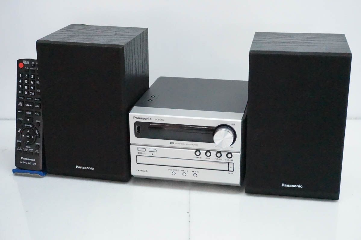 CDステレオシステム Panasonic パナソニック SC-PM25 Panasonic
