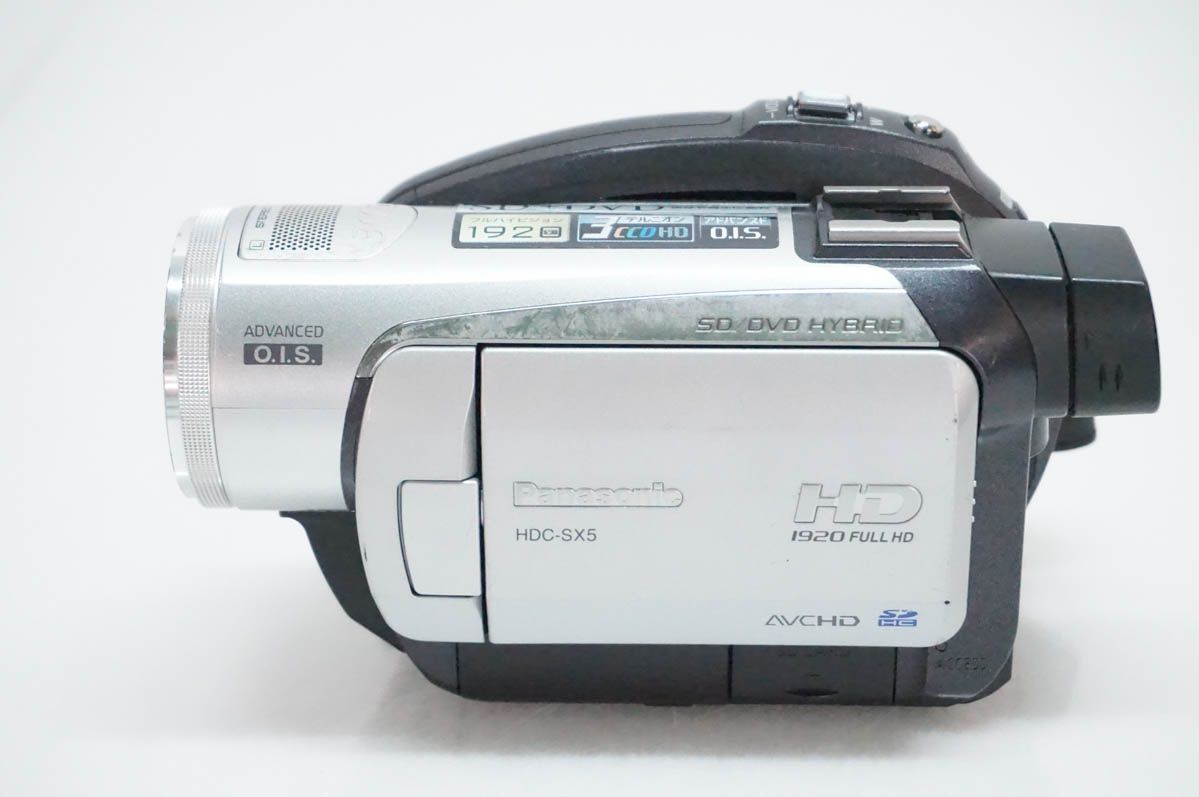 Panasonic デジタルハイビジョンカメラ HDC-SD5-S シルバー 美中古品 オマケあり 中古】Panasonicパナソニック デジタルハイビジョン SDビデオカメラ