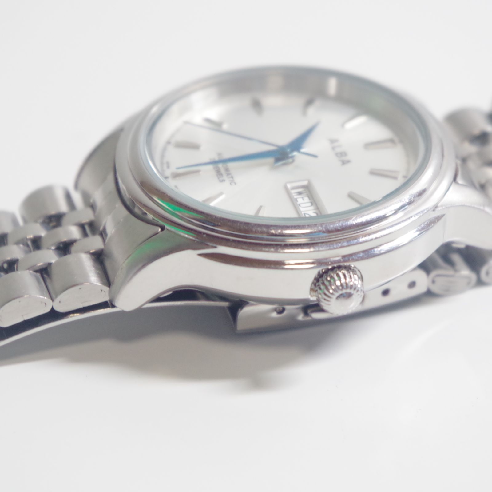 A6239 希少モデル/自動巻 SEIKO ALBA 裏スケ 21石 7S26 - メルカリ