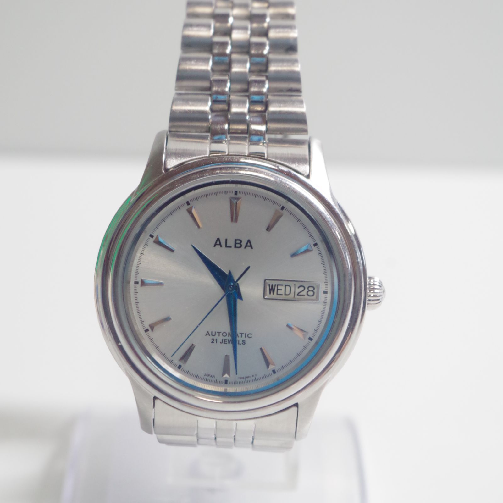 A6239 希少モデル/自動巻 SEIKO ALBA 裏スケ 21石 7S26 - メルカリ