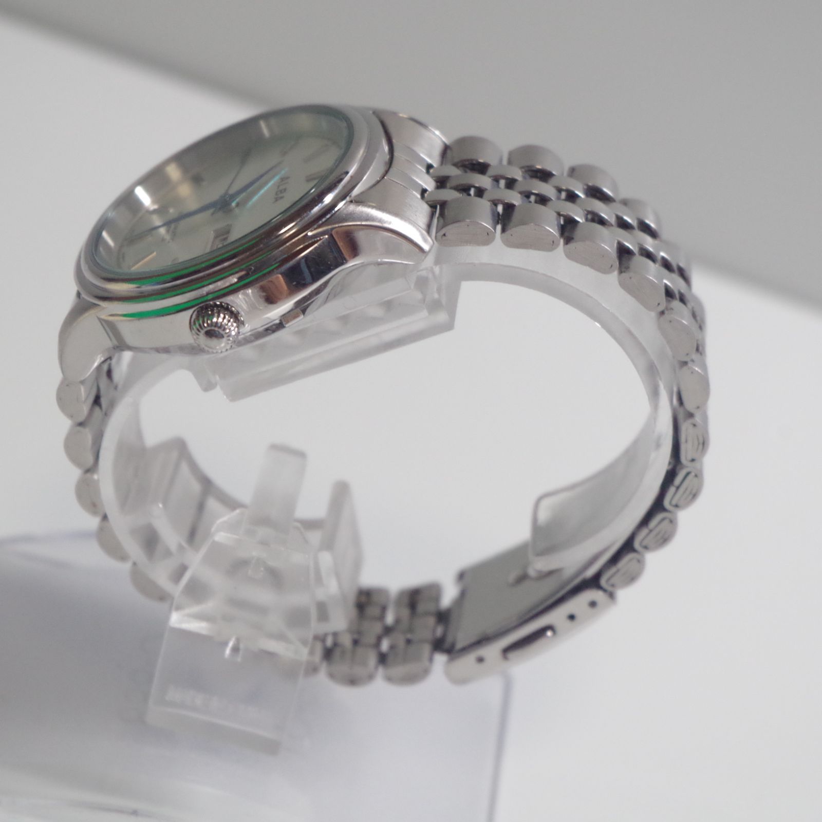 A6239 希少モデル/自動巻 SEIKO ALBA 裏スケ 21石 7S26 - メルカリ