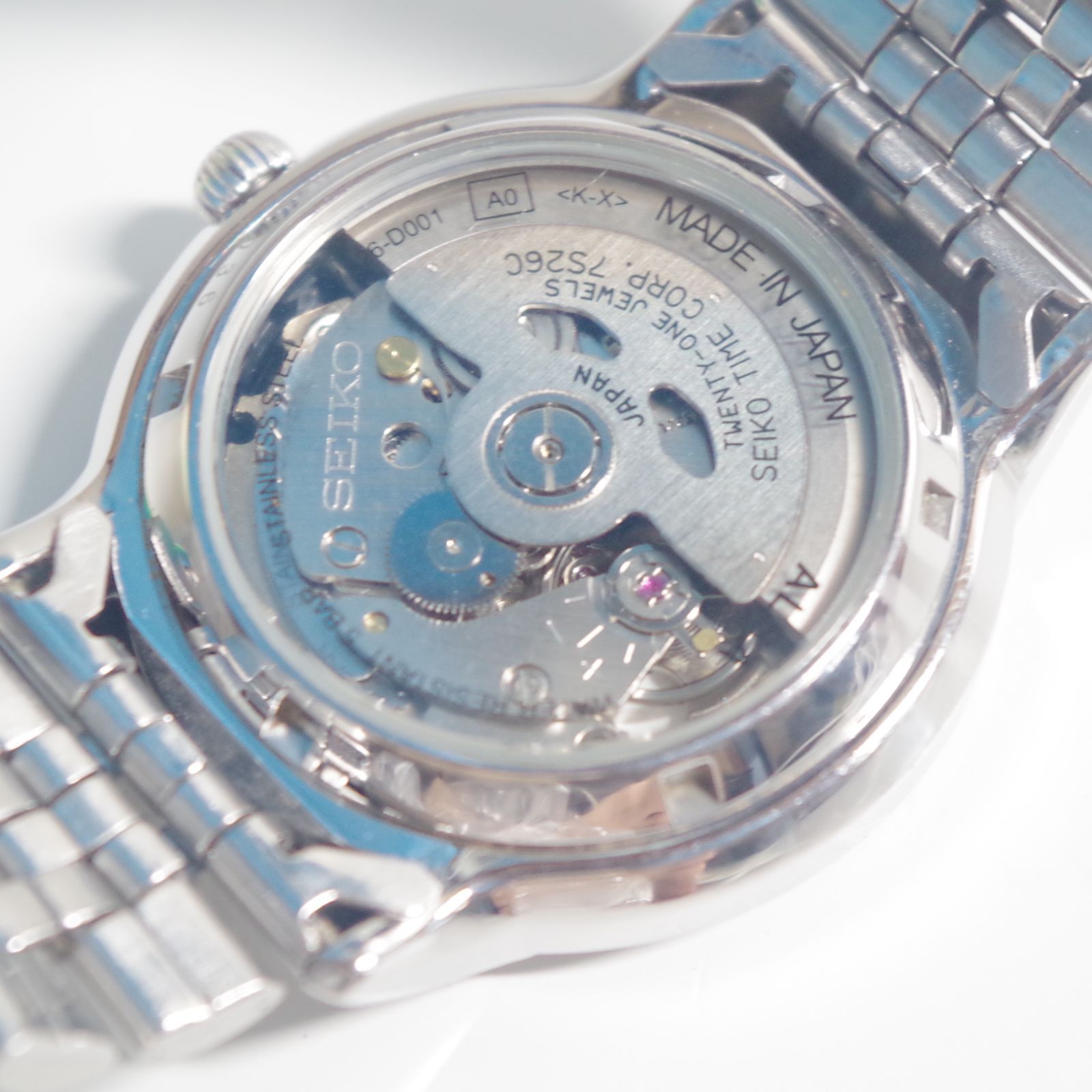 A6239 希少モデル/自動巻 SEIKO ALBA 裏スケ 21石 7S26 - メルカリ