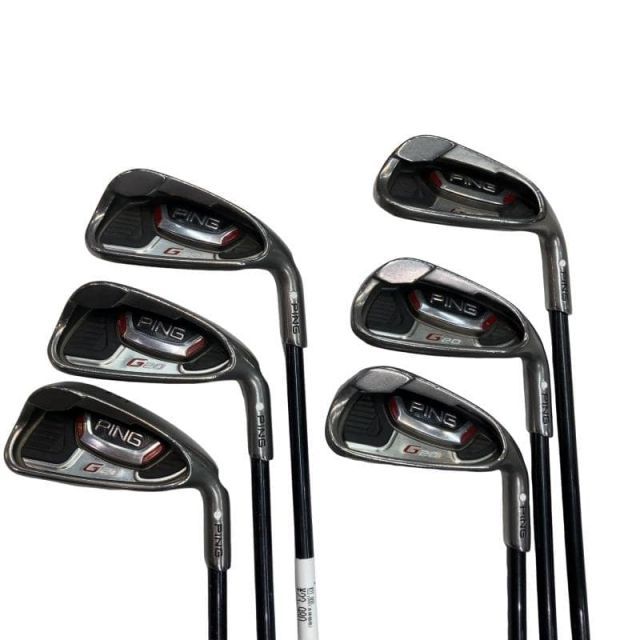 PING ピン G20 アイアンセット 8本 黒ドット 5-9WUS R 初心者 ゴルフ