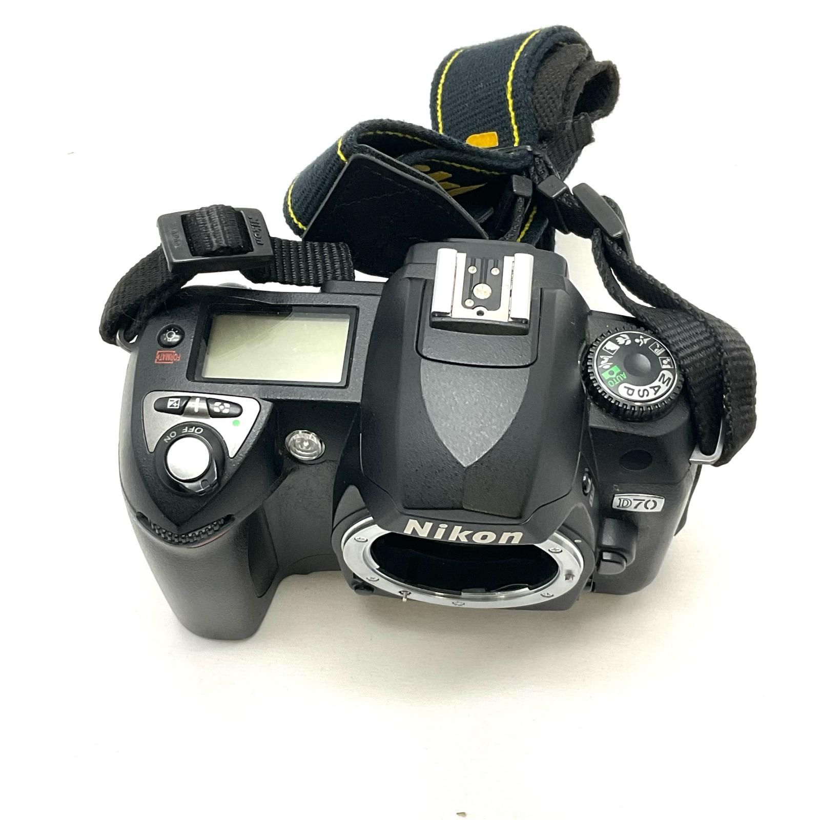 全額返金保証】【最速発送】Nikon デジタル一眼 D70 ボディ ブラック
