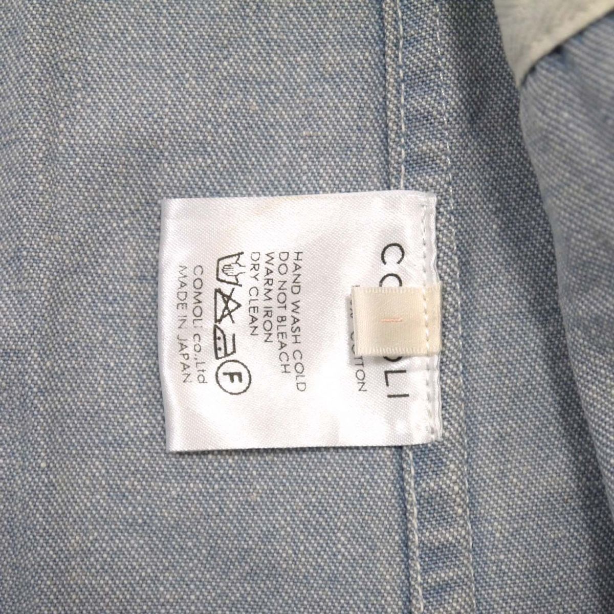 定価41,040円◇COMOLI コモリ デニム テーラードジャケット 15AW 15F