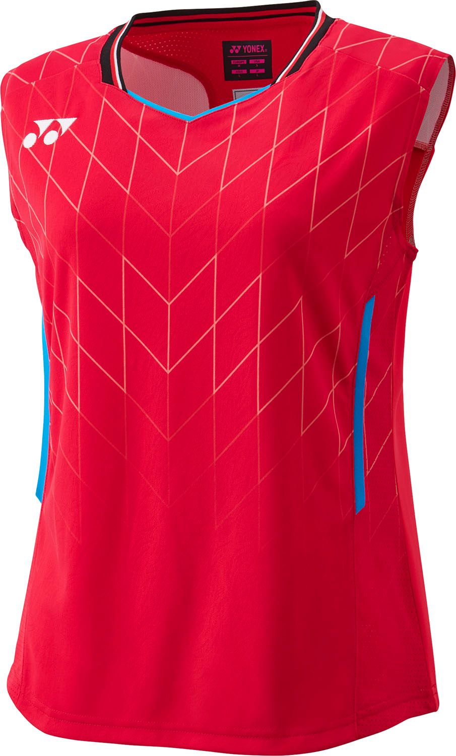 ヨネックス YONEX テニス ウィメンズゲームシャツ ノースリーブ 20916Y 449 セルリアンブルー