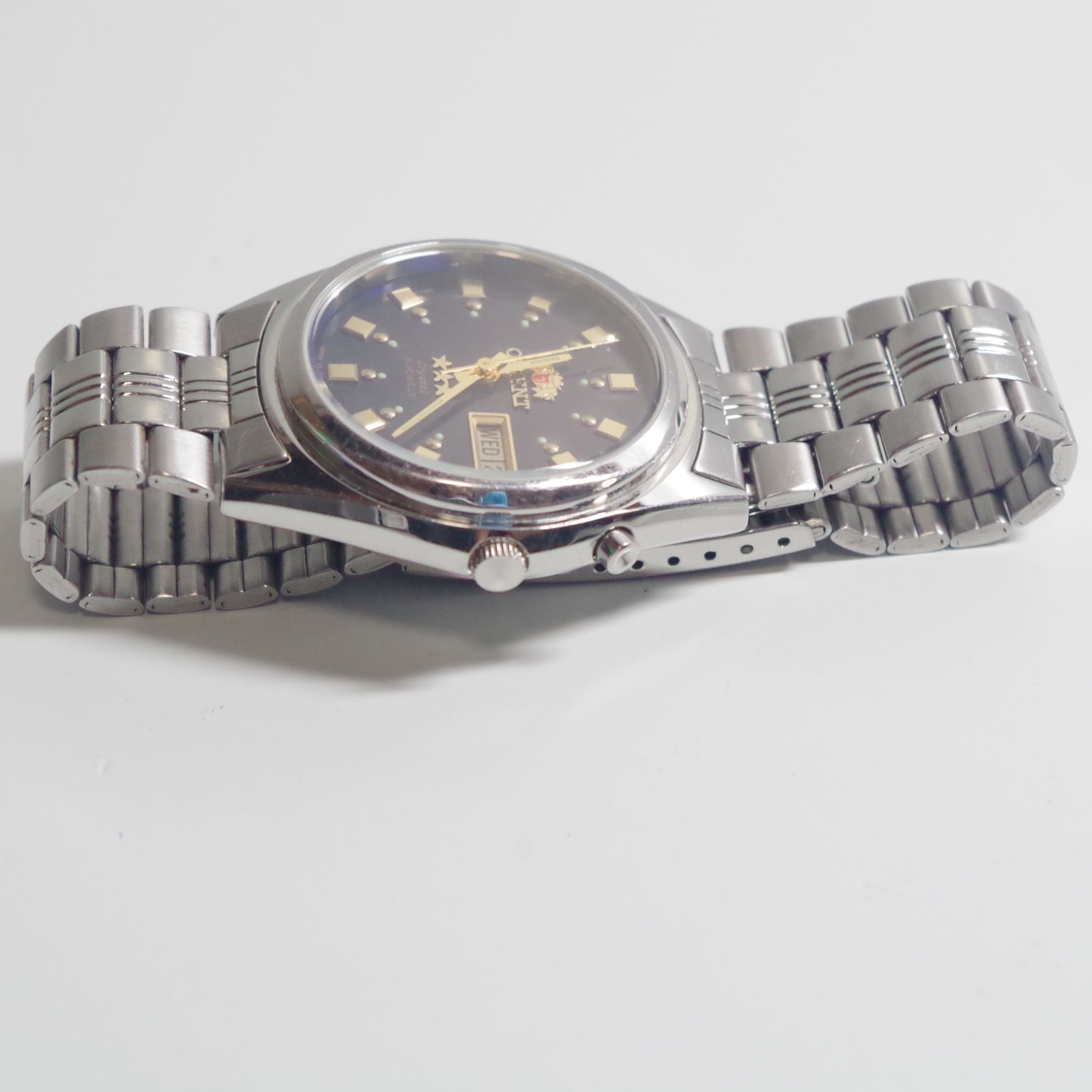 A6245 ORIENT オリエント自動巻き腕時計 メンズ デイデイト表示 