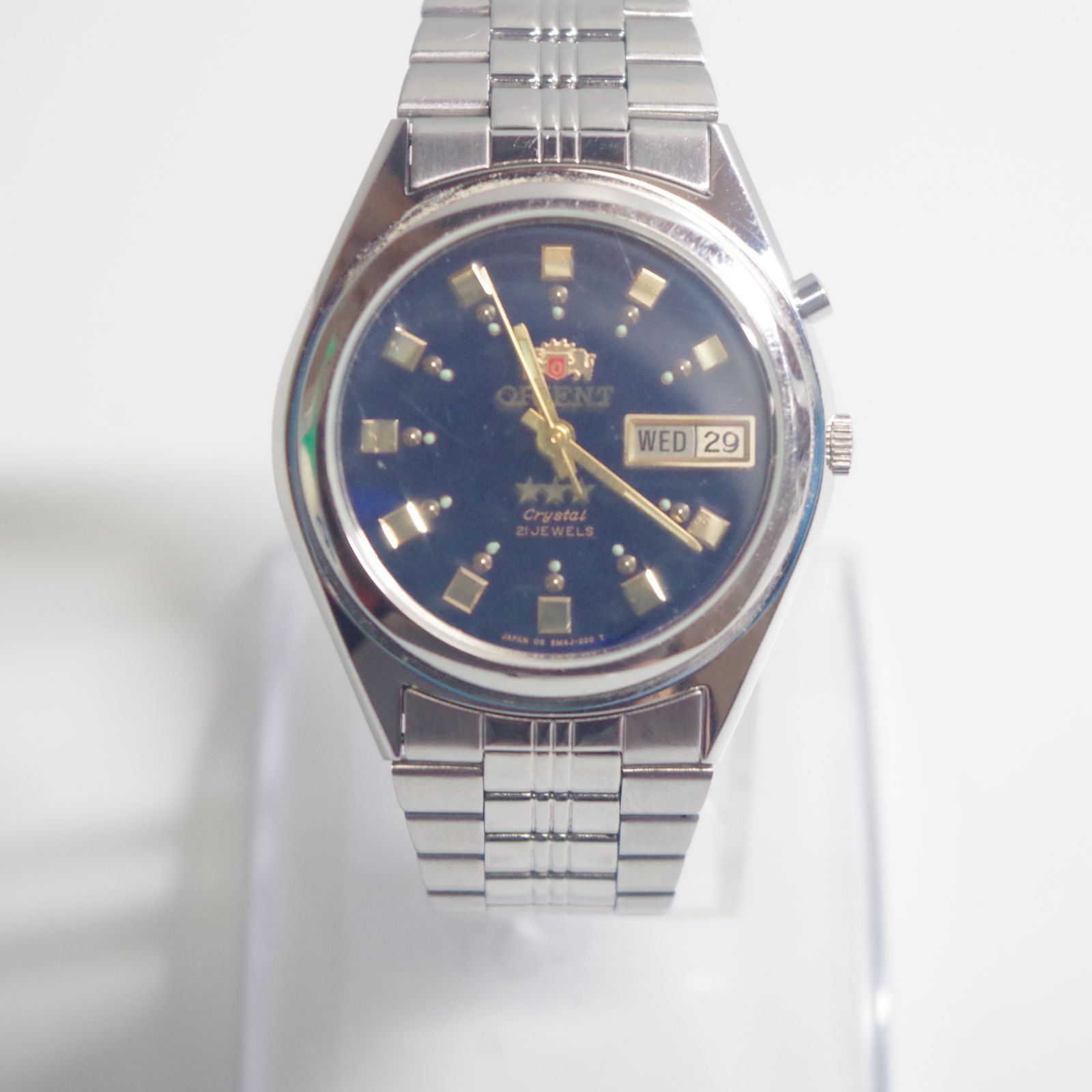 A6245 ORIENT オリエント自動巻き腕時計 メンズ デイデイト表示 