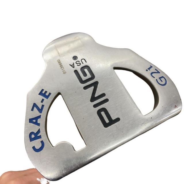 中古】 ピン G2i CRAZ-E 35インチ パター PT スチール (フレックス