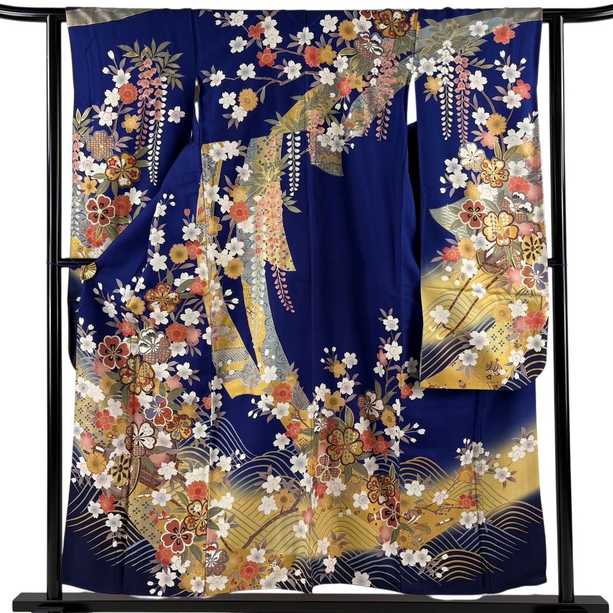 振袖 秀品 身丈159cm 裄丈64.5cm 正絹 【中古】 振袖 身丈159cm 裄丈64.5cm 正絹 秀品 【中古】の通販 by バイセル