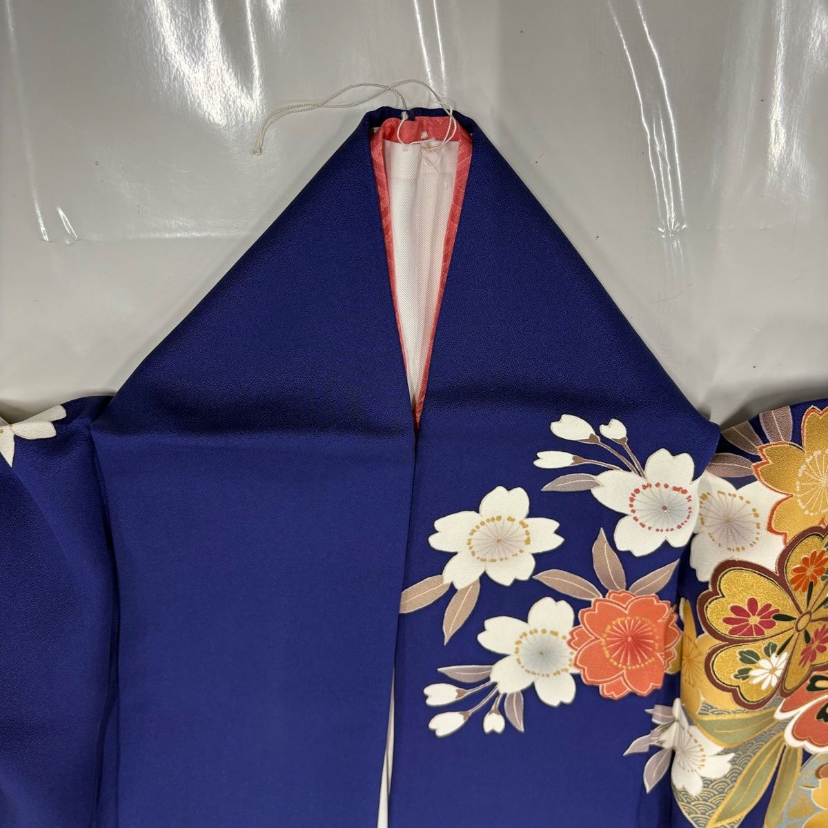 振袖 美品 名品 身丈154cm 裄丈67cm 正絹 【中古】 美品】 振袖 身丈154cm 裄丈68.5cm 正絹 名品 【中古】の通販 by