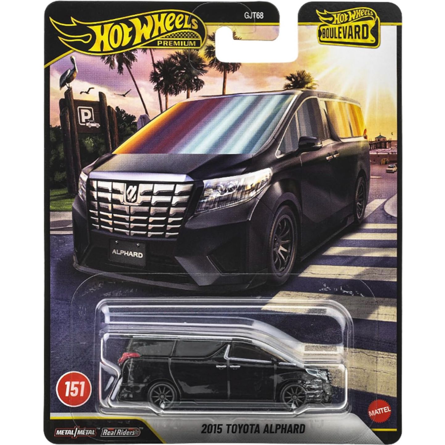 日本未発売 ホットウィールプレミアム トヨタ アルファード ブラック 予約販売｜6/27入荷】ホットウィール ブールバード 2015 トヨタ