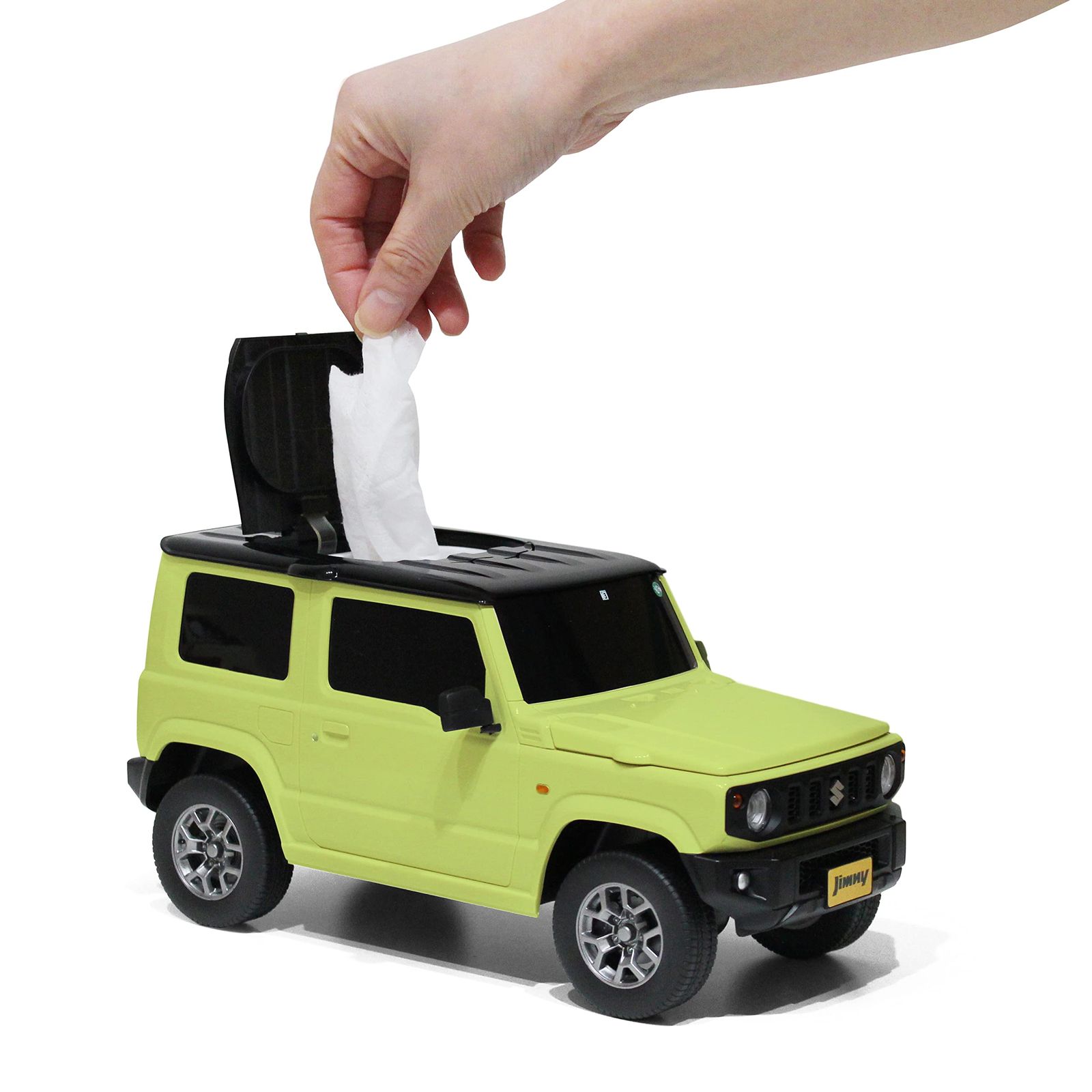 ウェットティッシュケース スズキ ジムニー (軽自動車) (シフォンアイボリーブラック2トーンルーフ) [シフォンアイボリーブラック2トーンルーフ]