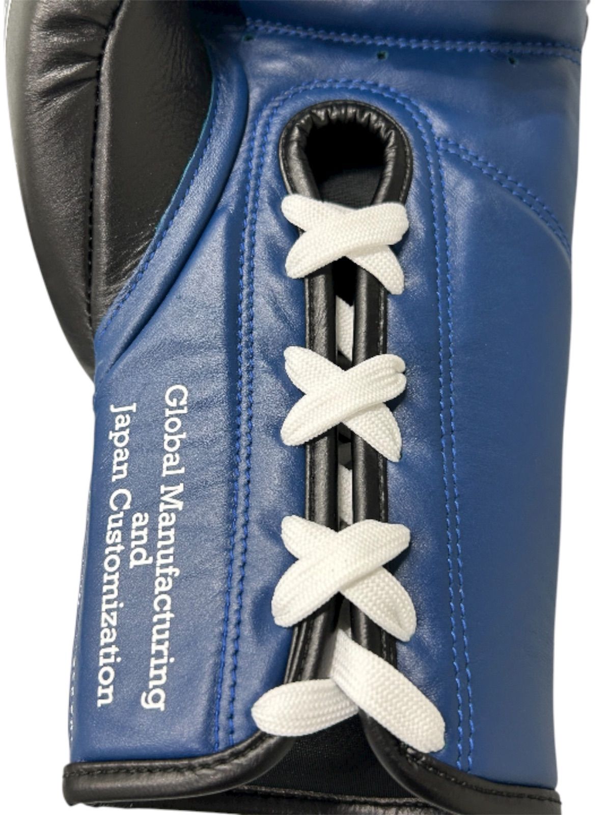 GRIT LACE UP BLUE 紐式 ボクシンググローブ 本革製 8oz
