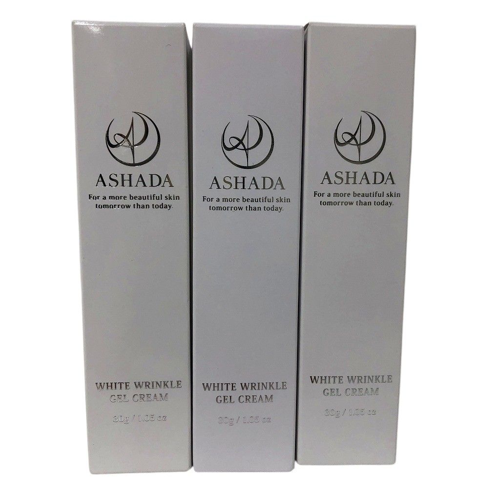 ASHADA シワシミホワイトクリーム30g(2個セット) ASHADA（アスハダ） シミ 予防 しわ シワ改善 薬用シミシワ ホワイト