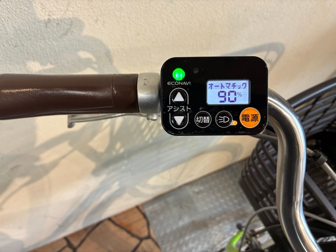 整備済/店頭受取で送料0円】Panasonic ビビ・DX【カギ・カゴ等新品 