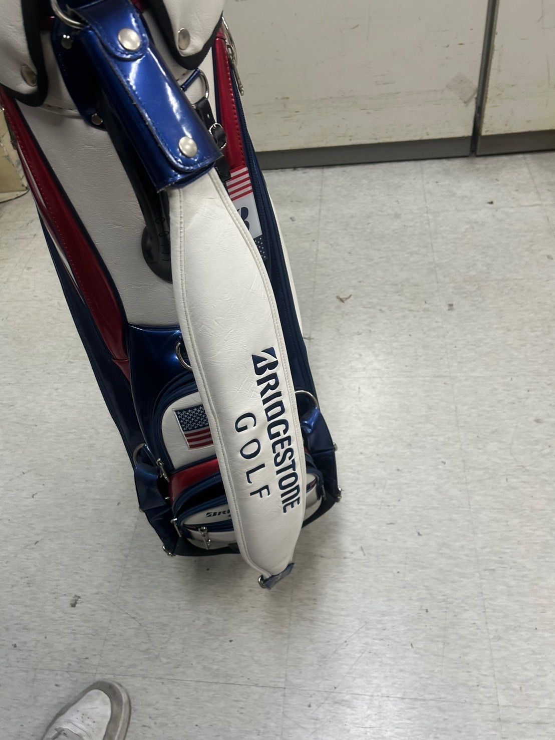 BRIDGESTONE GOLF キャディバッグ アメリカ国旗デザイン - メルカリ