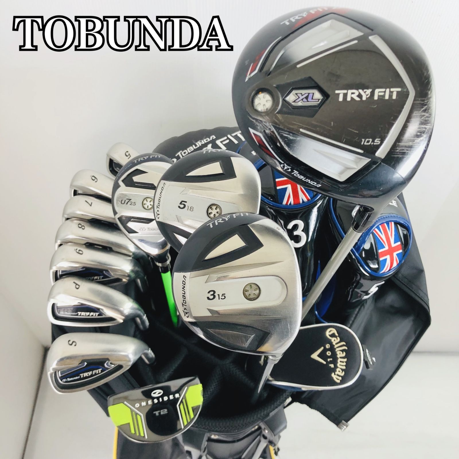 TOBUNDA トブンダ TRYFIT トライフィット ゴルフクラブ フルセット 