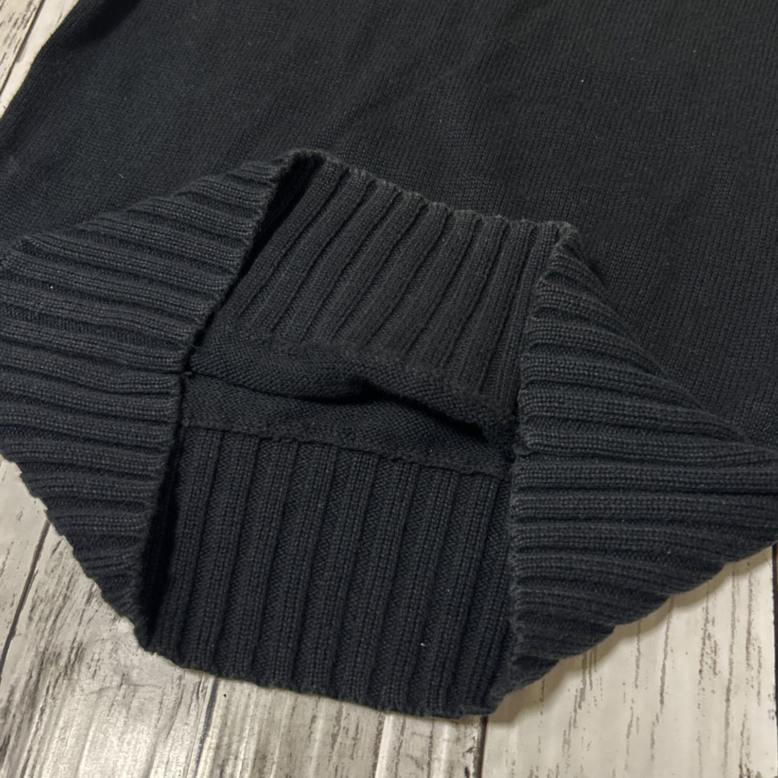 バーバリー・ブルーレーベル黒ニット未使用 BURBERRY BLACK LABEL（バーバリーブラックレーベル） ニット セーター