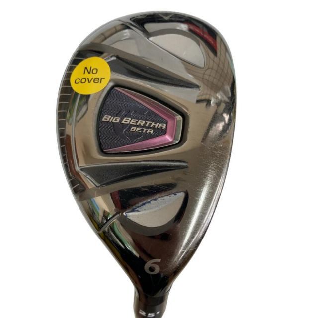 【中古】 キャロウェイ BIG BERTHA(2016) BETA U6 レディース ユーティリティ UT GP for BIG BERTHA(ユーティリティ) (フレックスL) レディース 女性用 右利き 右用 Cランク ゴルフクラブ