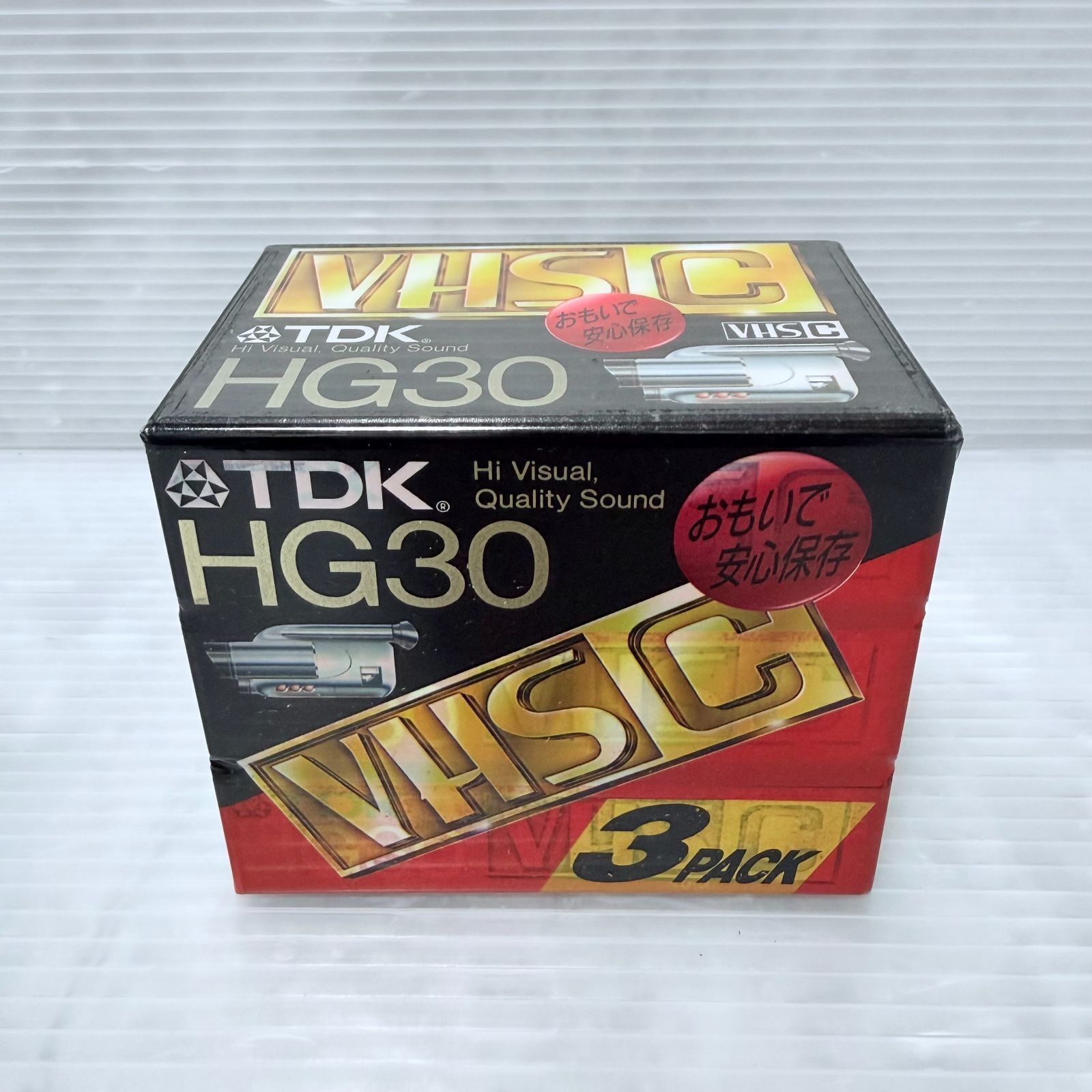 未開封 Victor TDK VHS-C ビデオカセットテープ セット TDK - TDK VHS-C HGC30 TC-30HGF コンパクトビデオカセットテープの