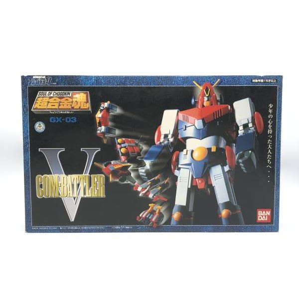 BANDAI 超合金魂　コンバトラーV 中古品 中古】開封・箱変色）超合金魂 GX-03 コン・バトラーV[10] - メルカリ